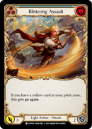 Blistering Assault (Blue) [DTD093] (Dusk Till Dawn) Rainbow Foil 