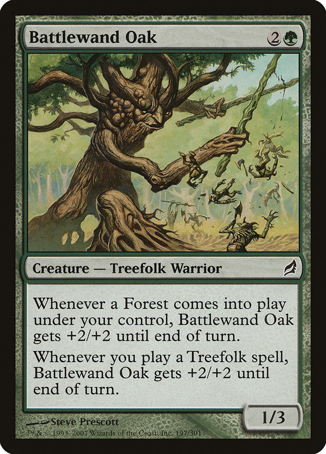 Battlewand Oak [Lorwyn] 