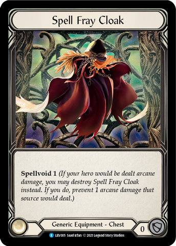 Spell Fray Cloak [LEV005] (Monarch Levia Blitz Deck) 