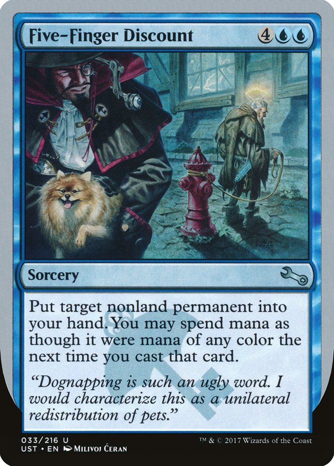 Five-Finger Discount [Unstable] 