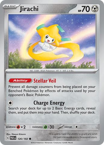 Jirachi (126/182) [Scarlet &amp; Violet: Paradox Rift] 