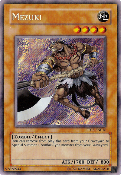 Mezuki [PP02-EN016] Secret Rare 