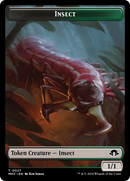 Zombie // Insect (0027) Double-Sided Token [Modern Horizons 3 Tokens] 
