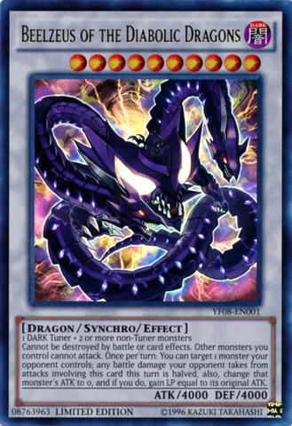 Beelzeus of the Diabolic Dragons [YF08-EN001] Ultra Rare 