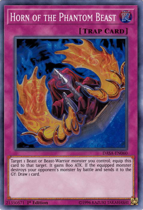 Horn of the Phantom Beast [DASA-EN060] Super Rare 