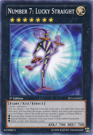 Number 7: Lucky Straight [SP14-EN027] Common 
