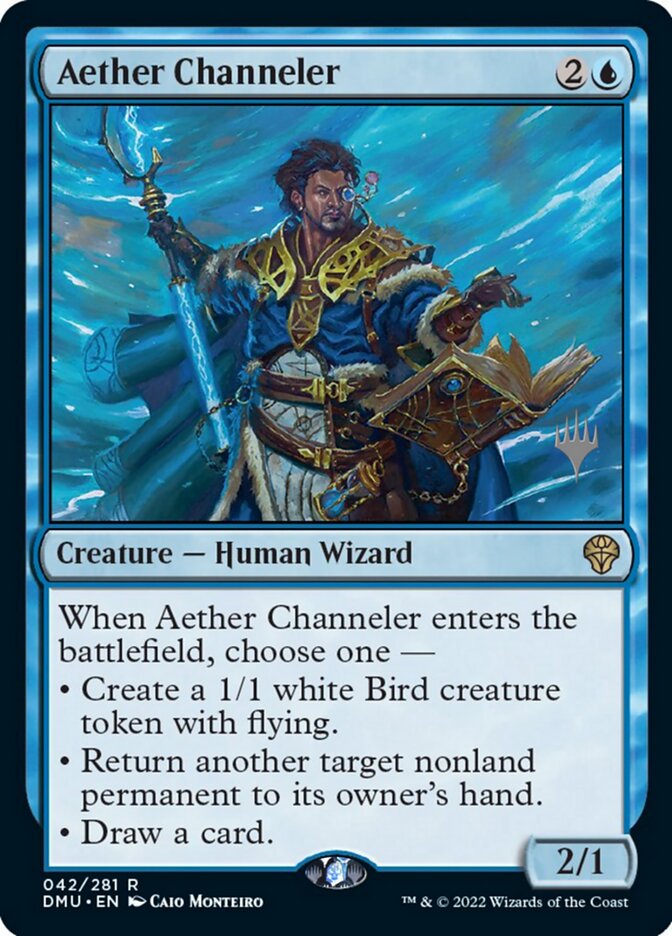 Aether Channeler (Promo Pack) [Dominaria United Promos] 