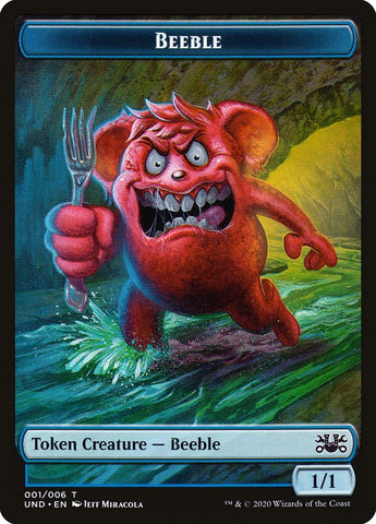 Beeble // Squirrel Double-Sided Token [Unsanctioned Tokens] 
