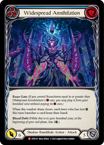 Widespread Annihilation [DTD137] (Dusk Till Dawn) Rainbow Foil 