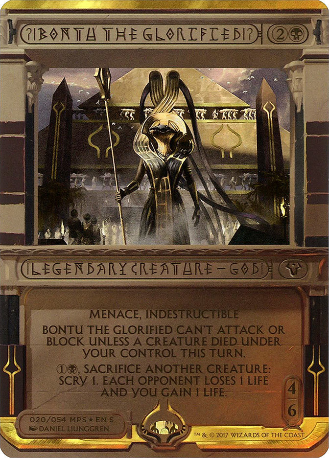 Bontu the Glorified (Summon) [Amonkhet Invocations] 