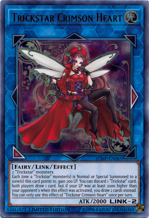 Trickstar Crimson Heart [JUMP-EN083] Ultra Rare 