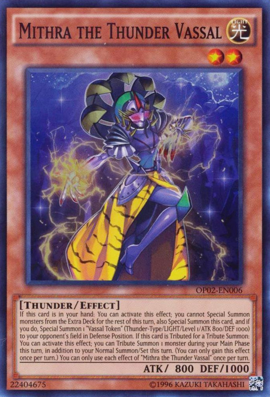 Mithra the Thunder Vassal [OP02-EN006] Super Rare 