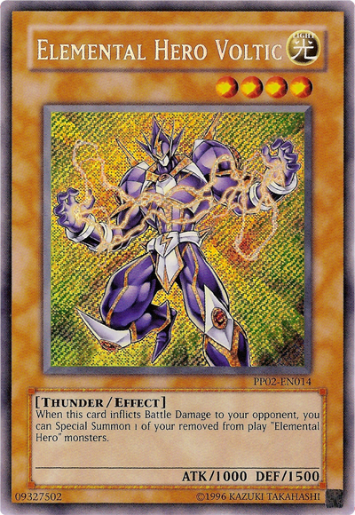 Elemental Hero Voltic [PP02-EN014] Secret Rare 