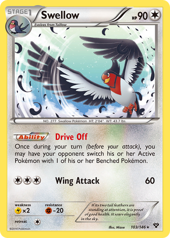 Swellow (103/146) [XY: Base Set] 