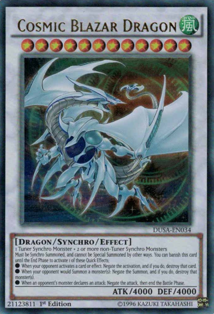 Cosmic Blazar Dragon [DUSA-EN034] Ultra Rare 