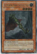 Elemental Hero Captain Gold [FOTB-EN014] Ultimate Rare 