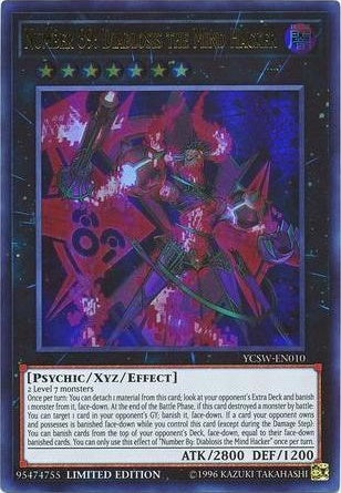 Number 89: Diablosis the Mind Hacker [YCSW-EN010] Ultra Rare 