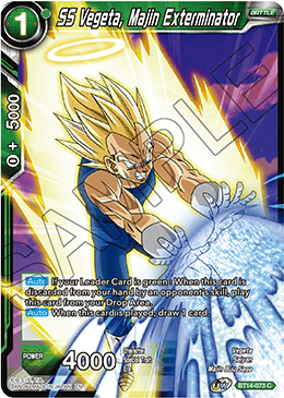 SS Vegeta, Majin Exterminator (BT14-073) [Cross Spirits] 