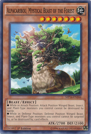 Alpacaribou, Mystical Beast of the Forest [MP14-EN244] Common 