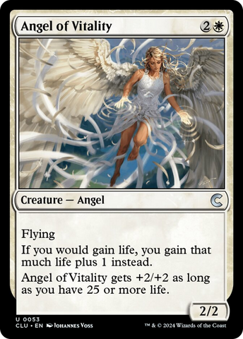 Angel of Vitality [Ravnica: Clue Edition] 