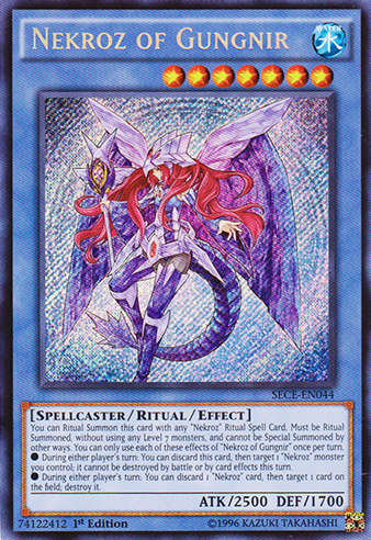 Nekroz of Gungnir [SECE-EN044] Secret Rare 