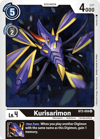 Kurisarimon [BT2-059] [Release Special Booster Ver.1.0] 