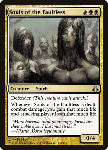 Souls of the Faultless [Guildpact] 