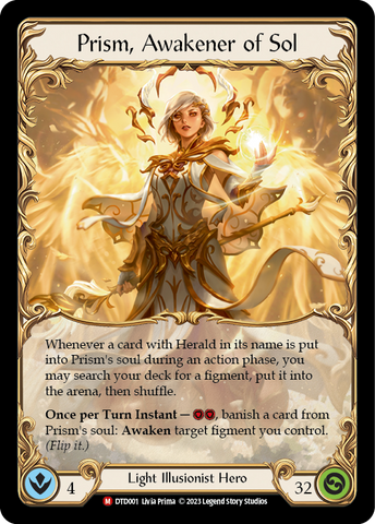Prism, Awakener of Sol [DTD001] (Dusk Till Dawn) 