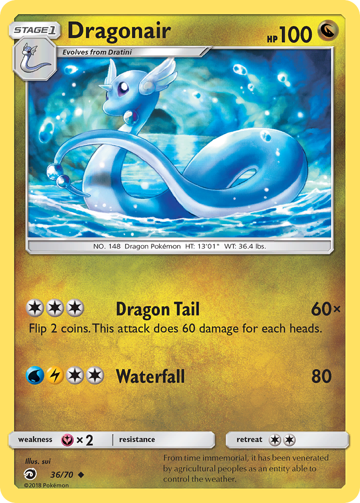 Dragonair (36/70) [Sun &amp; Moon: Dragon Majesty] 