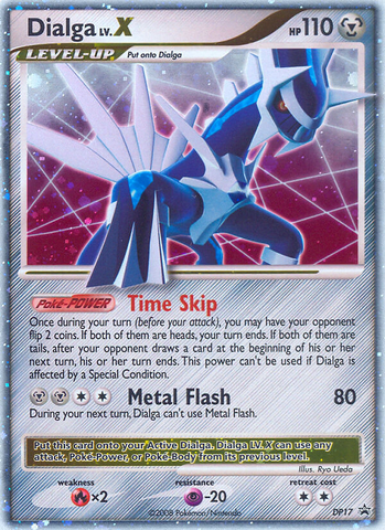 Dialga LV.X (DP17) [Diamond &amp; Pearl: Black Star Promos] 