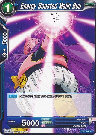 Energy Boosted Majin Buu (BT1-047) [Galactic Battle] 