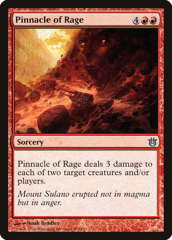 Pinnacle of Rage [Born of the Gods] 