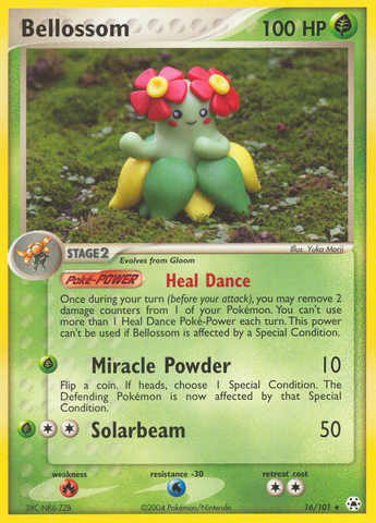 Bellossom (16/101) [EX: Hidden Legends] 