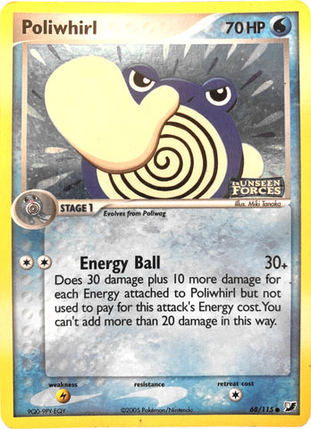 Poliwhirl (68/115) (Stamped) [EX: Unseen Forces] 