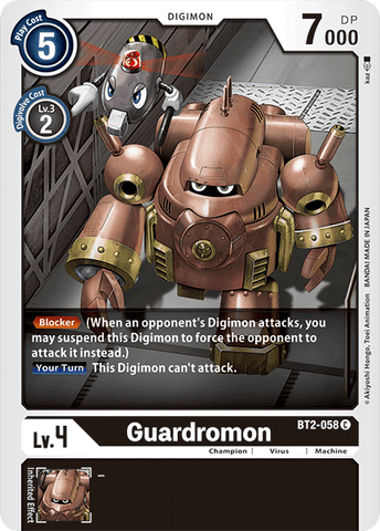 Guardromon [BT2-058] [Release Special Booster Ver.1.0] 