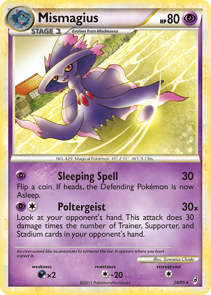 Mismagius (28/95) [HeartGold &amp; SoulSilver: Call of Legends] 