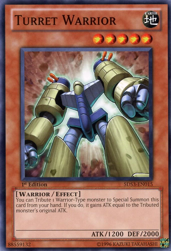 Turret Warrior [5DS3-EN015] Common 