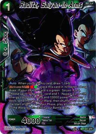 Raditz, Saiyan-In-Arms (SPR) (BT7-051) [Assault of the Saiyans] 