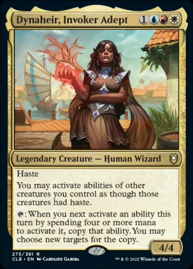 Dynaheir, Invoker Adept [Commander Legends: Battle for Baldur's Gate]