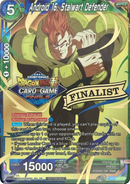 Android 16, Stalwart Defender (2021 Tournament Pack Vault Set - Finalist Gold Stamped) (P-310) [Tournament Promotion Cards] 