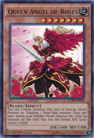 Queen Angel of Roses [LC5D-EN096] Ultra Rare 