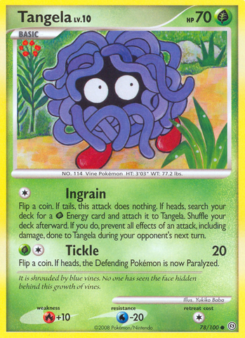 Tangela (78/100) [Diamond &amp; Pearl: Stormfront] 