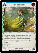 Sow Tomorrow (Blue) [U-ELE142] (Tales of Aria Unlimited) Unlimited Rainbow Foil 