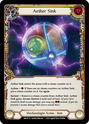 Aether Sink [ARC017-R] (Arcane Rising) 1st Edition Rainbow Foil 