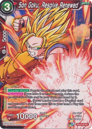 Son Goku, Resolve Renewed (EX13-03) [Special Anniversary Set 2020] 
