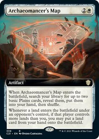 Archaeomancer's Map (Extended Art) [Order 2021] 