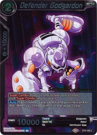 Defender Godgardon (BT8-099_PR) [Malicious Machinations Prerelease Promos] 