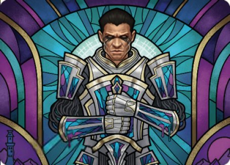 Aron, Benalia's Ruin Art Card [Dominaria United Art Series] 