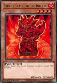 Barrier Statue of the Inferno [MAGO-EN113] Rare 