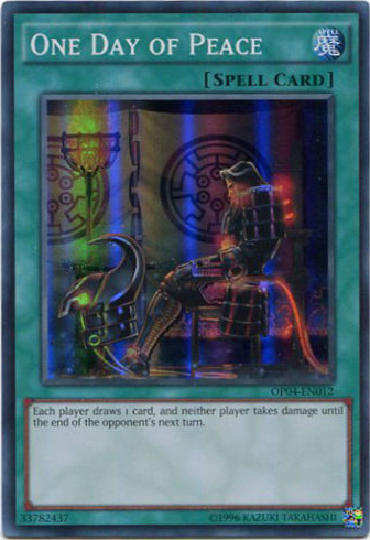 One Day of Peace [OP04-EN012] Super Rare 